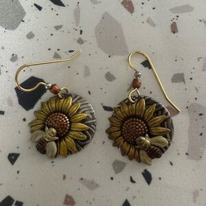 Sunflower Earrings